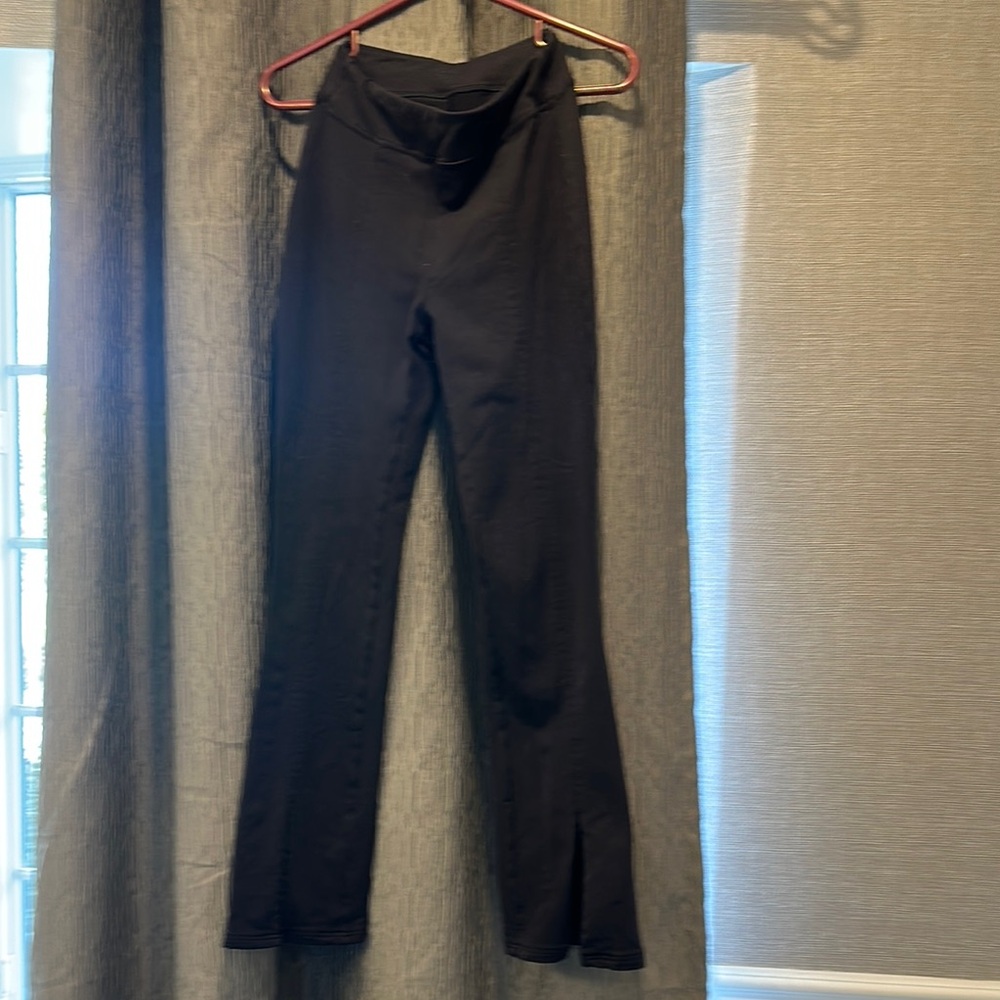 Alo Women's Black Flare Yoga Pants XS